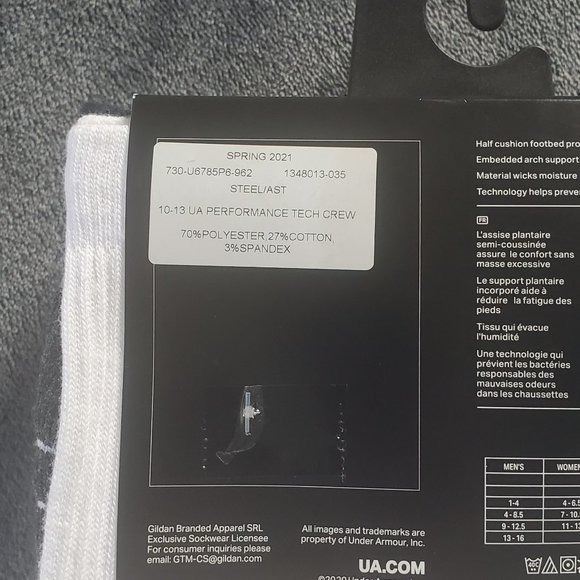 Under Armour crew socks - Picture 3 of 6